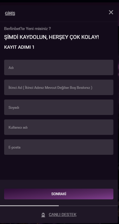 Berlinbet Giriş