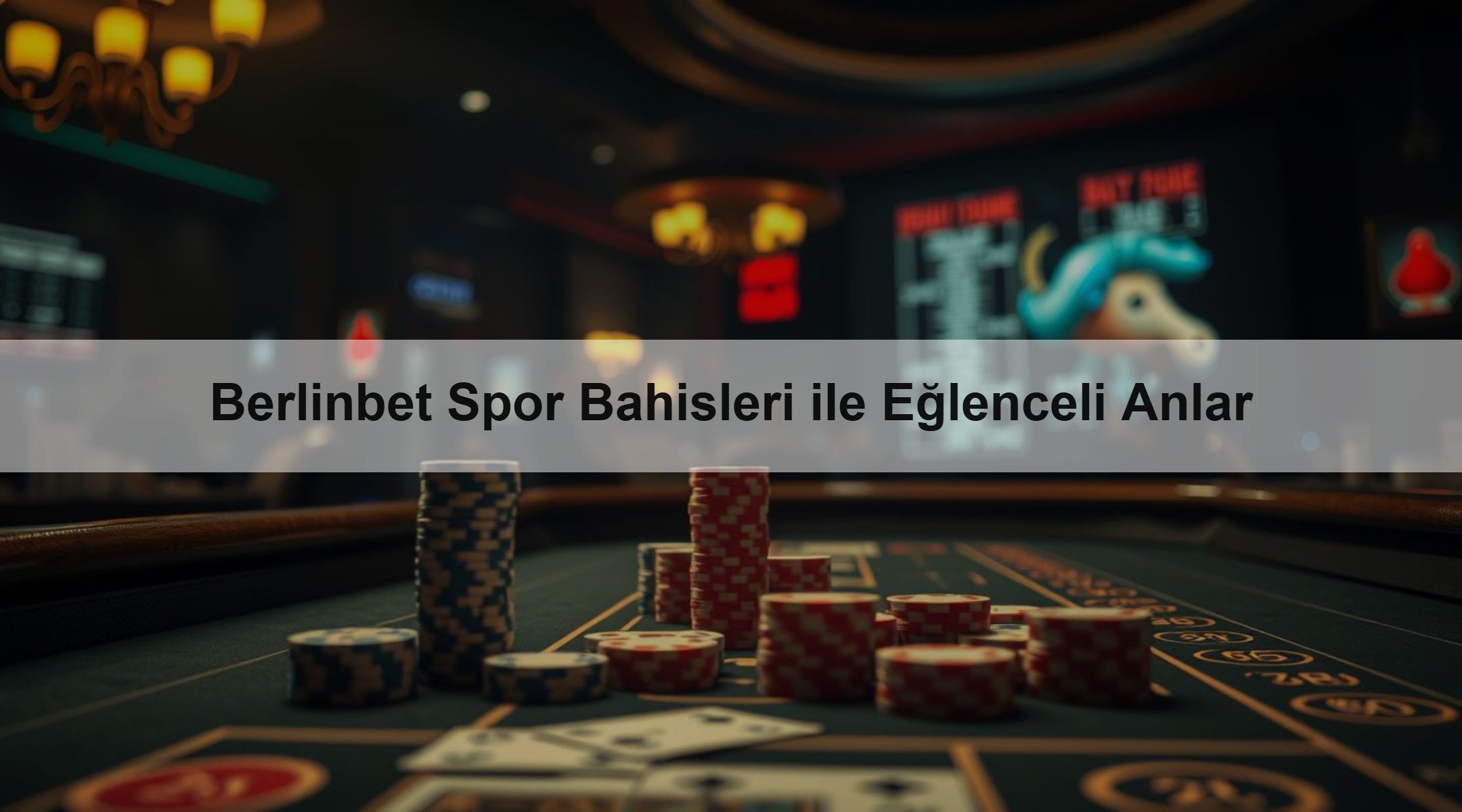 Berlinbet Spor Bahisleri ile Eğlenceli Anlar